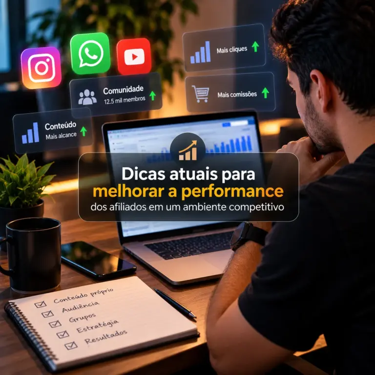 dicas para melhorar a performance de afiliados central afiliado